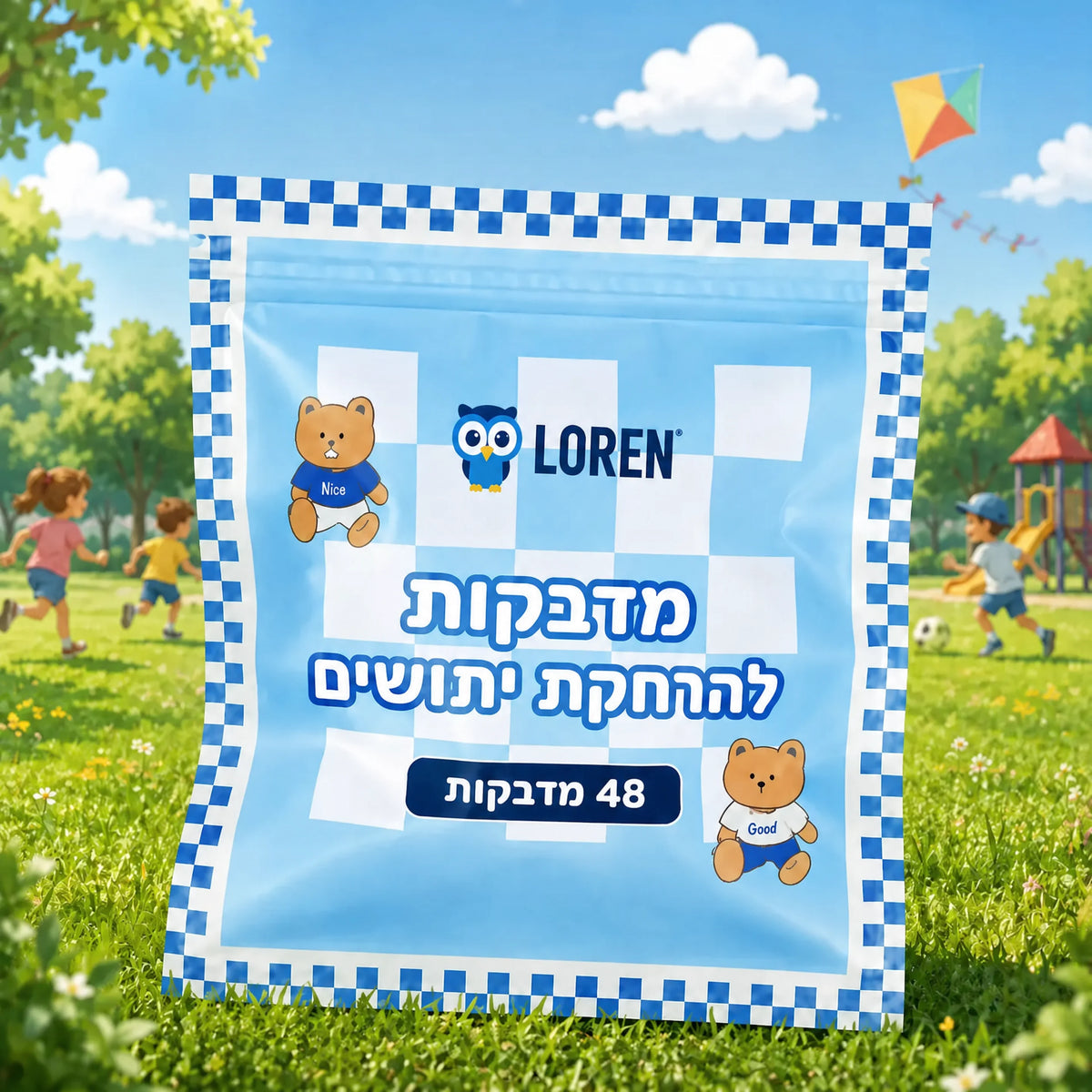 מדבקות LOREN נגד יתושים לילדים